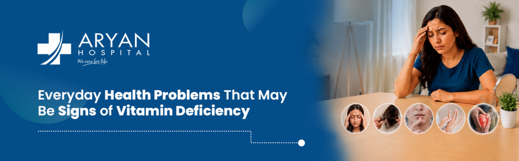 Signs of vitamin deficiency